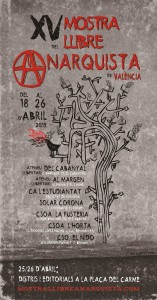 XV Mostra Llibre Anarquista Valencia